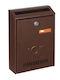 Viometal Outdoor Metal Mailbox in White Color 17.5cm