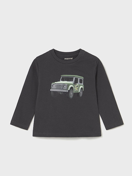 Kids' Shirt Long Sleeve Gray