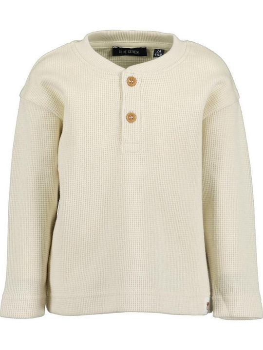 Kinderpullover Langarm Beige