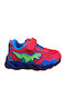 Kids Sneakers with Scratch Red