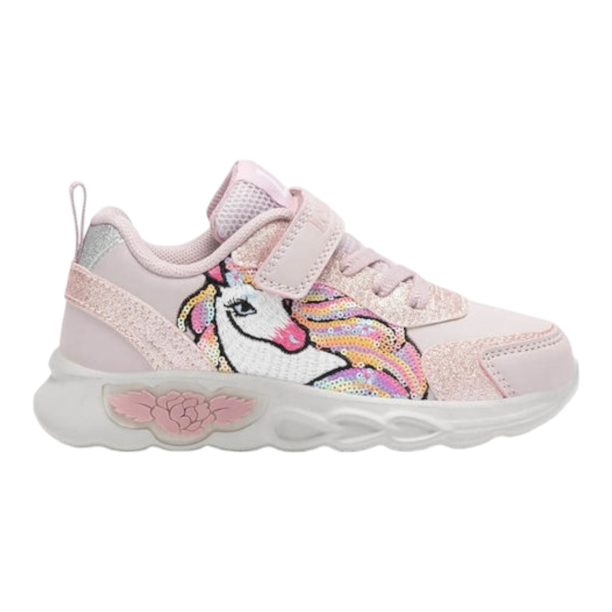 Lelli Kelly Unicorn Kinder Sneakers mit Klettverschluss Lichtern