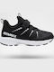 Kids Sneakers with Scratch Black