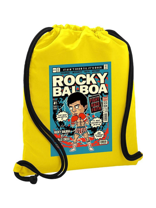 Koupakoupa Rocky Balboa Kids Bag Backpack Yello...