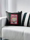 Harley Quinn Pillow Sofa Black 100% Cotton Filling Included 50x50cm