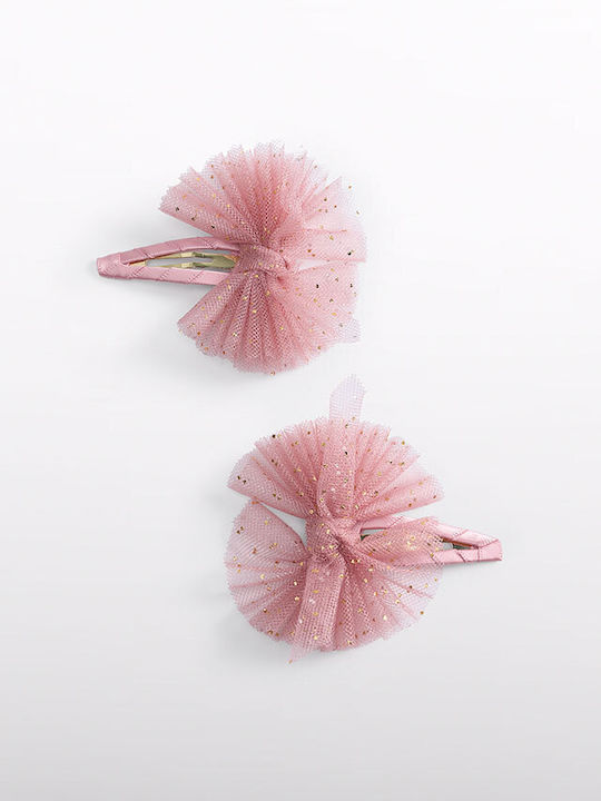Abel & Lula Set of Kids Hair Clips with Bobby P...