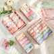 Songmics Fabric Storage Case for Belts / Socks / Underwear / Ties in Pink Color 19.6x11.5x30.8cm 4pcs