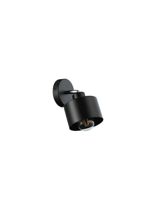Masterled Single Spot with Socket E27 in Black Color
