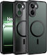 Erbord Matt Back Cover Plastic Silicone Black for OnePlus Nord CE5