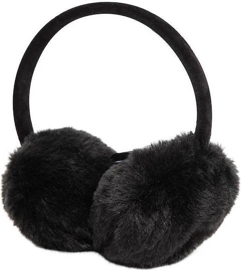 Unisex Earmuff Tricotat în culoarea Negru