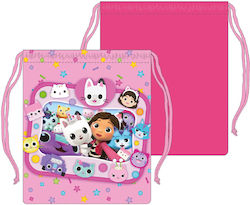 Gabby's Dollhouse Handheld Multicolour Kids' Lunch Bag 22x26.5cm