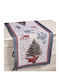 Silk Fashion Christmas Tablecloth Runner Fabric L150xW40cm.