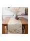 Beauty Home Christmas Tablecloth Runner Beige L32xW150cm.