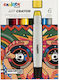 Art Crayon 6τεμ Stick Watersoluble Carioca Plus