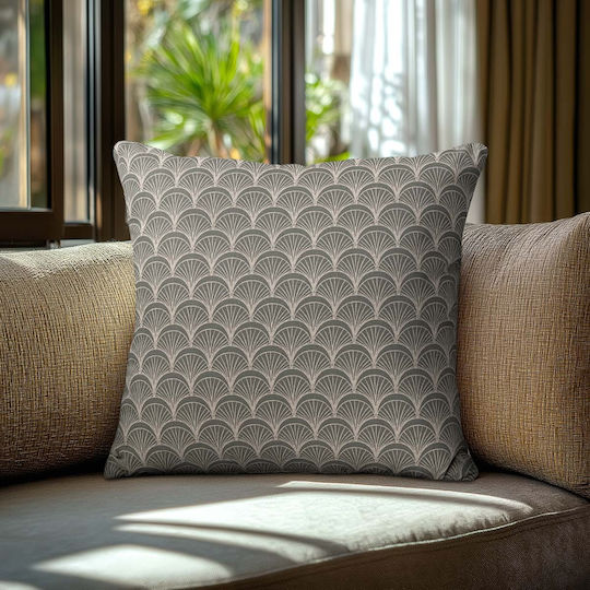 Beauty Home Διακοσμητική Μαξιλαροθήκη Λάδι 45x45εκ.