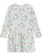 Girls Dress Long Sleeve Grey