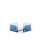 Guzzini Χαρτοπετσετοθήκη Πλαστική Μπλε 20x20x20cm 134600AC283