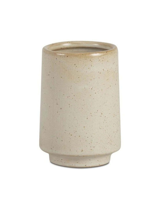 Andrea House Cup Holder Ceramic Beige