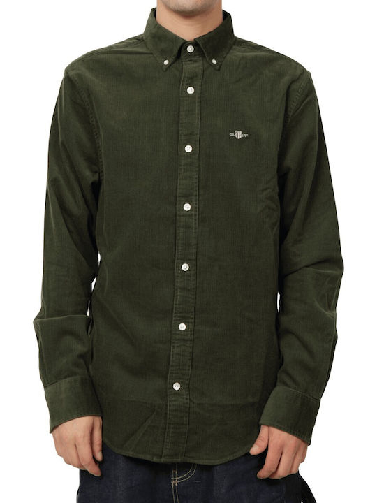 Gant Long Sleeve Corduroy Shirt in Regular Fit ...