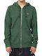 Green Hooded Cardigan