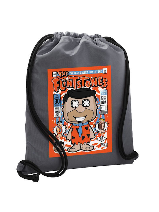 Koupakoupa The Flintstones Gym Backpack Gray