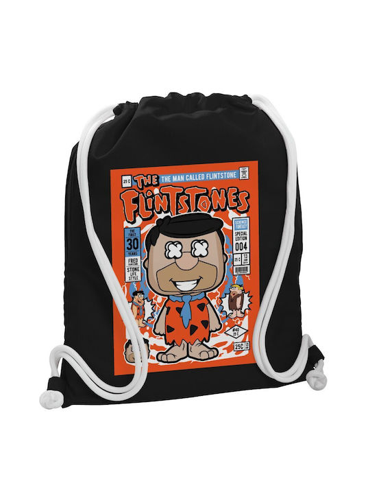 Koupakoupa The Flintstones Gym Backpack Black