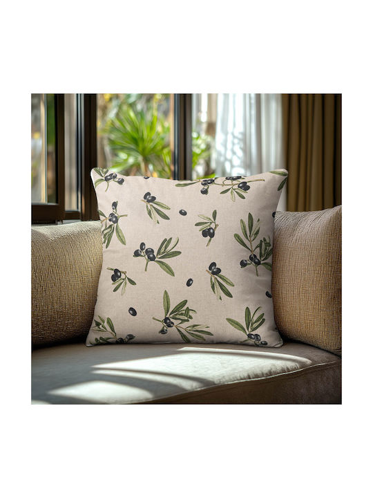 Beauty Home Khaki Decorative Pillow Case 45x45cm