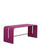 Bancă Exterior Metalic Violet