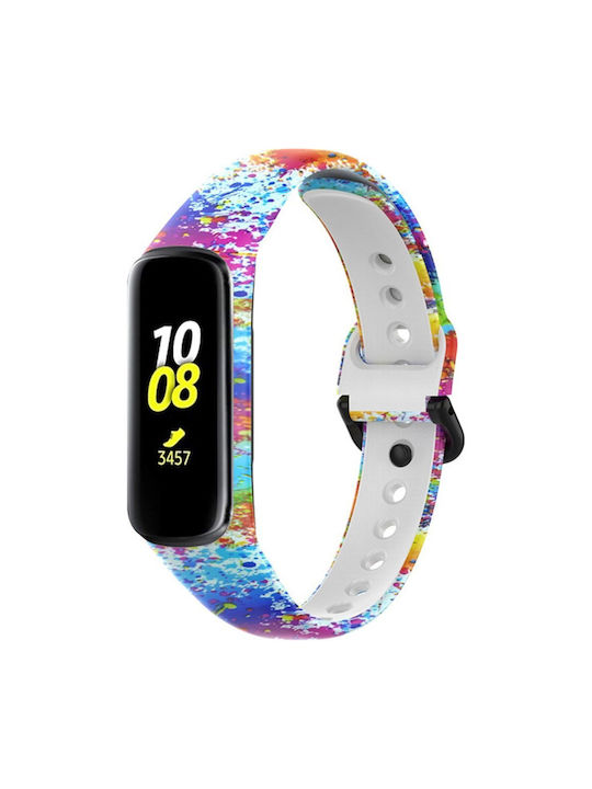 Силиконова Каишка Samsung Galaxy Fit 2 Sm-r220 Многоцветен Дизайн