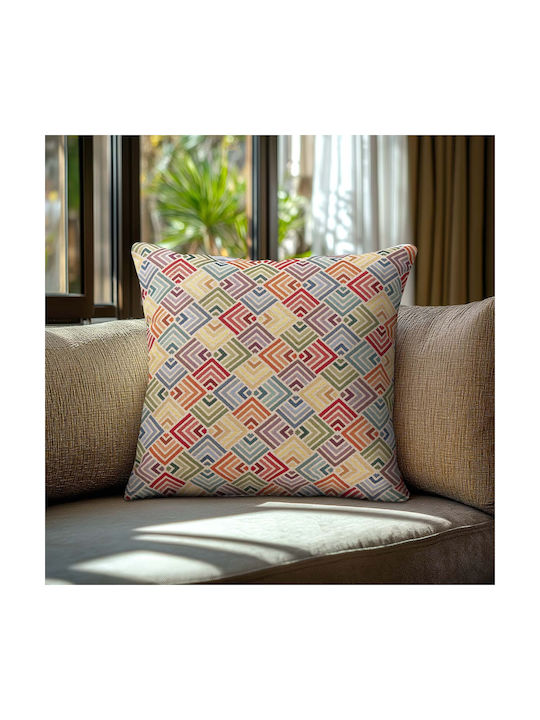 Beauty Home Decorative Pillow Case Fabric Multi...