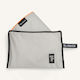 Feel & Touch Microfiber Towel Body Gray 160x80cm