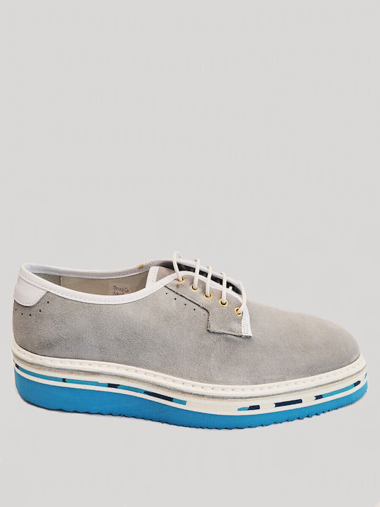 Swear London Leder Herren Freizeitschuhe Gray