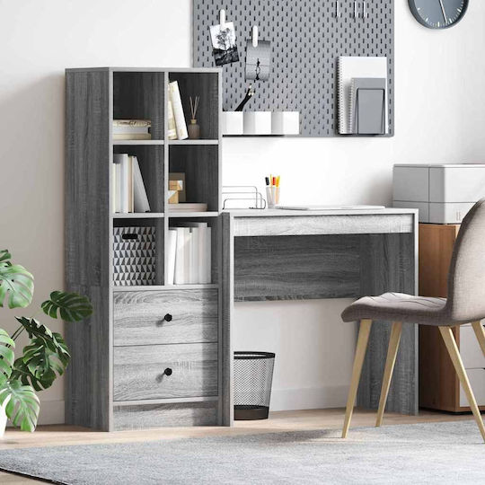 Schreibtisch Holz Sonoma Grey 80x40x76cm