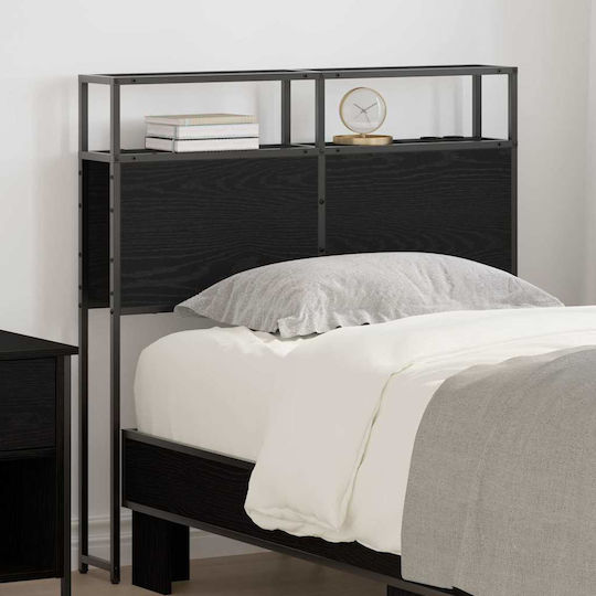 CM Wooden Bed Headboard Black Oak