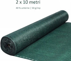 Plasă de umbră Verde 2x10m Plasă de umbră Verde 2x10m