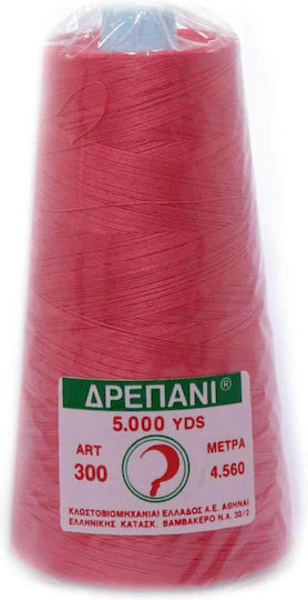 Thread Petalouda Drepani Art 300 5,000 Yds Cotton Bordeaux Pink 1423