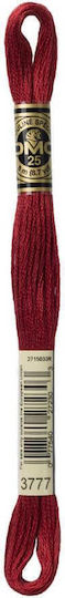 Embroidery Thread Mouline Dmc 117 Bordeaux 3777