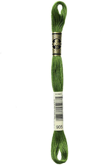 Embroidery Thread Mouline Dmc 117 905 Green