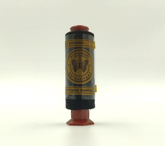 Fire Bumbac 100% Fluture Coloană Art 325 92m Măsura Răsucire Negru