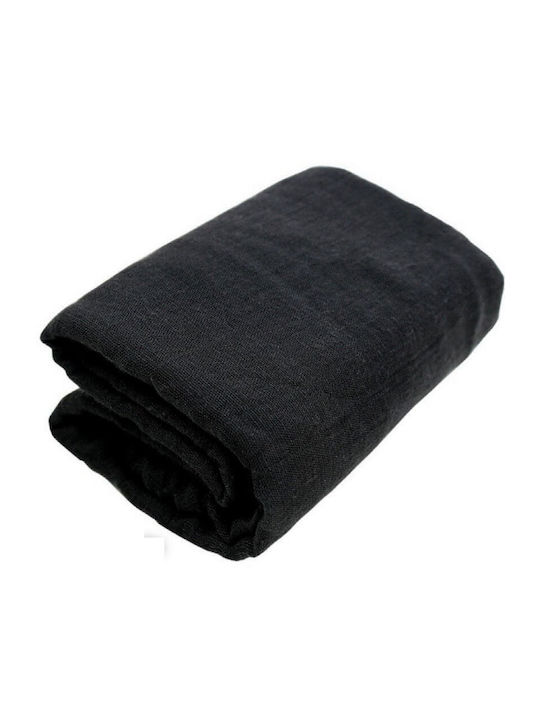 Dekorative Gaza 100% Baumwolle 10 Meter Länge X Breite 1.5m Schwarze Gaza