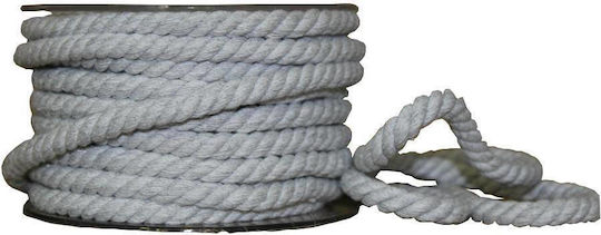 Baumwoll-Schnürsenkel Gedreht 8mm 10m Rolle 108-β Krokí