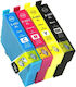 Compatible Inkjet Cartridges 603XL Black Cyan Yellow Magenta Epson High Capacity