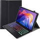Bluetooth Tastatur Touchpad Xiaomi Redmi Pad 2 Englisch US – Schwarze
