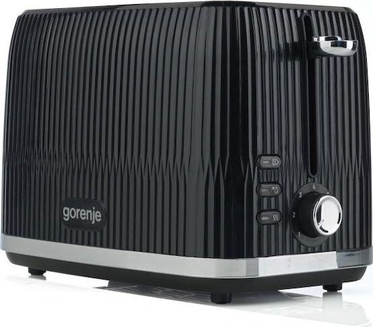 Gorenje Φρυγανιέρα 2 Θέσεων 850W Μαύρη