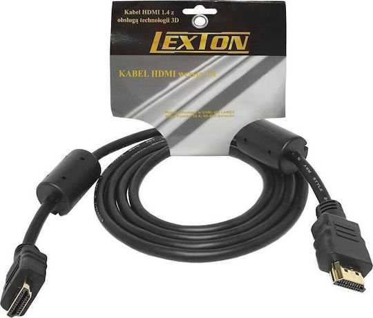 LTC Audio HDMI 1.4 High Speed 1080p 120Hz Кабел HDMI Мъжки - HDMI Мъжки 15м Черен
