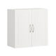 SoBuy Badezimmerschrank B60xT30xH60cm Weiß