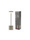 DictroLux Table Lamp LED with Silver Shade and Base
