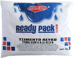 White Cement Packaging 5kg Maxro