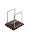 Leagănul Lui Newton Corp Metalic Bază Din Lemn Mdf 17.5x15x18 Cm Aria Trade