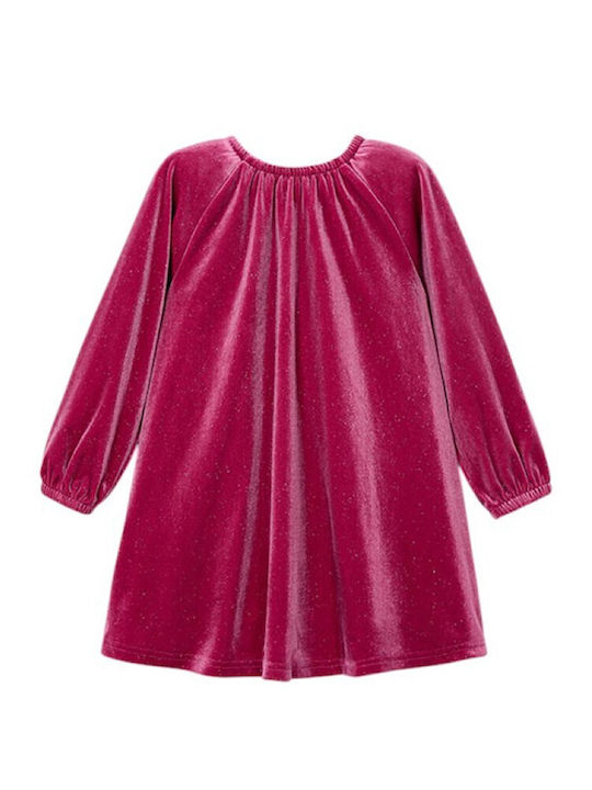 Mayoral Sparkles Children's Dress Long Sleeve V...