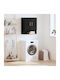 vidaXL Bathroom Cabinet L60xW31xH70cm Black